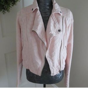Free People Pink Moro Jacket